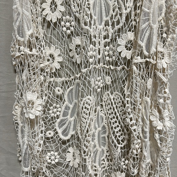 Say What Long Lace Cardigan Vest / Size S / Box3-7 - Picture 3 of 10